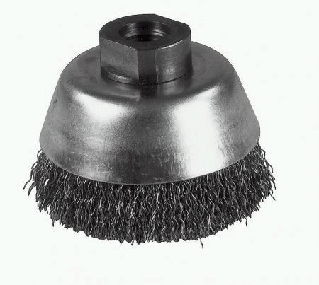 Zeintra Topfbürste 308G Stahldraht gewellt