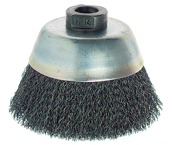 Zeintra Topfbürste 308G Stahldraht gewellt