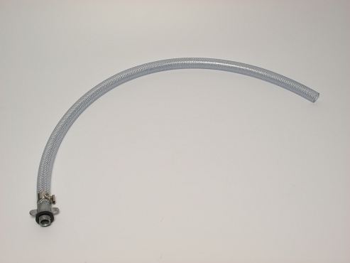 PVC-flex. Schlauch mit Gewebe Ø 10mm, Länge 600mm