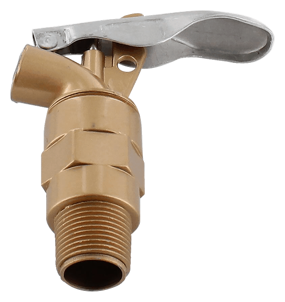 Ölhahn mit Nitrildichtung, konisches Gewinde 3/4"