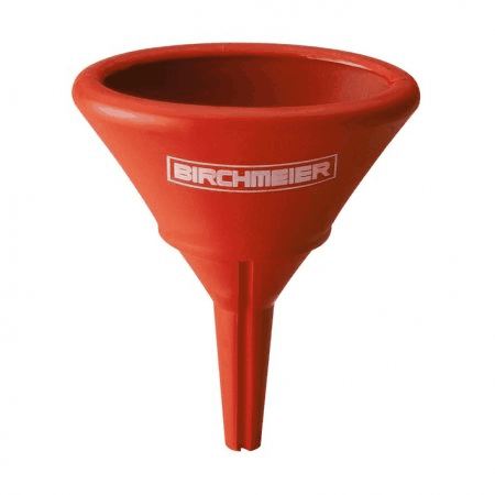 Birchmeier Benzintrichter aus rotem Kunststoff