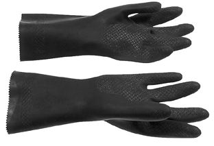 Schutzhandschuh KCL aus Butyl, schwarz, Gr. 9