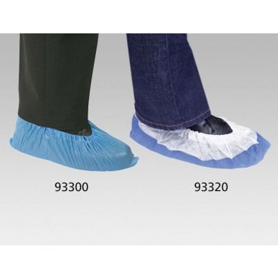 Einweg-Überziehschuhe aus weissem Polypropylen