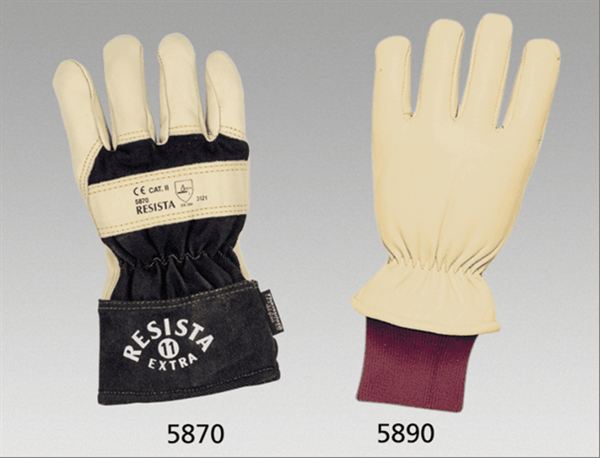 Winter-Schutzhandschuh aus Rindnarbenleder Gr. 10