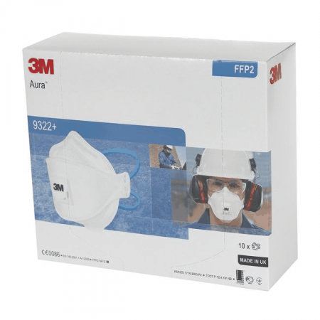 3M Feinstaubmaske 9322 P2S mit Ausatemventil