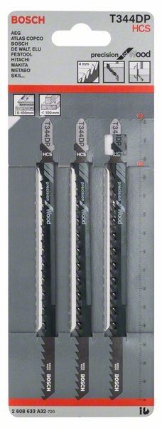BOSCH HCS-Stichsägeblätter T 344 D