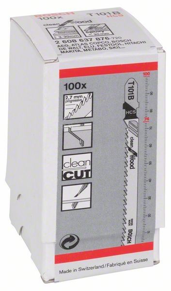 BOSCH HCS-Stichsägeblätter T 101 B