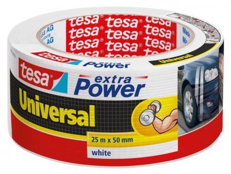 tesa Extra Power Gewebeband 56388-08, weiss