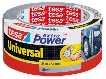 tesa Extra Power Gewebeband 56388-55, grau