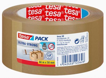 tesapack PVC-Verpackungsband 57177, braun