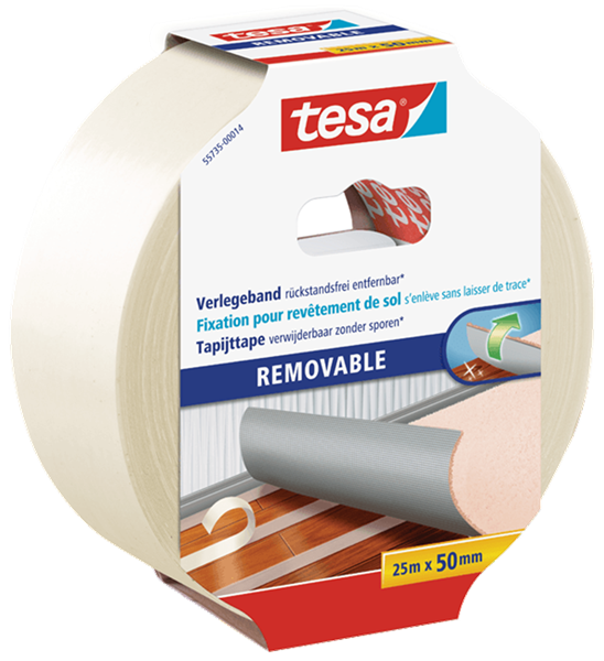 tesa Verlegeband - rückstandsfrei entfernbar 55735