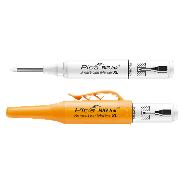 PICA Tieflochmarker Smart-Use XL weiss