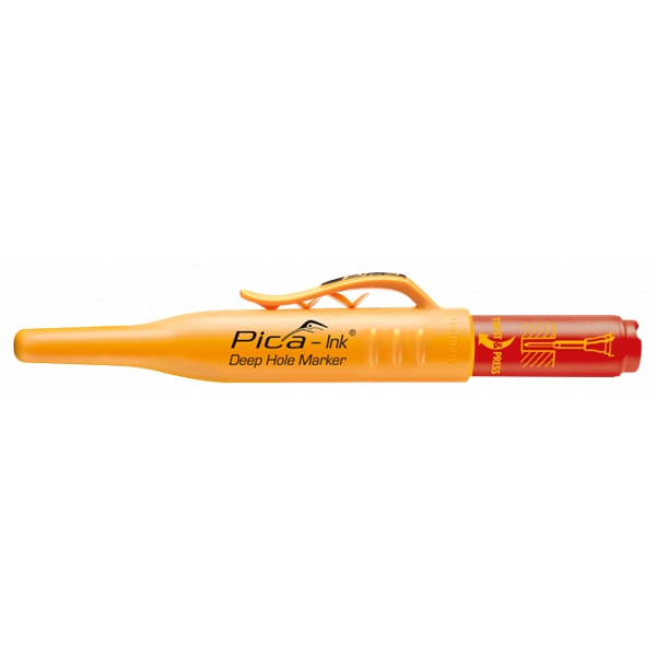 PICA Tieflochmarker INK, Farbe rot