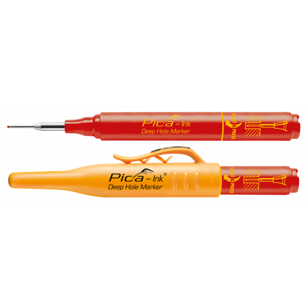 PICA Tieflochmarker INK, Farbe rot