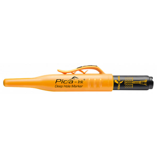 PICA Tieflochmarker INK, Farbe schwarz