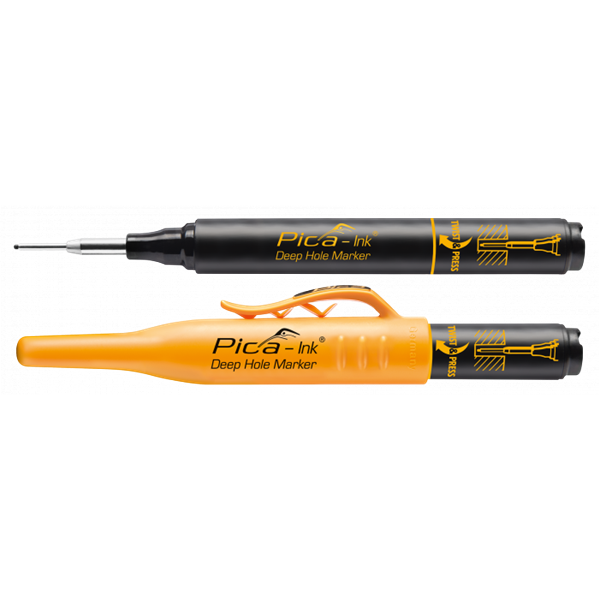 PICA Tieflochmarker INK, Farbe schwarz