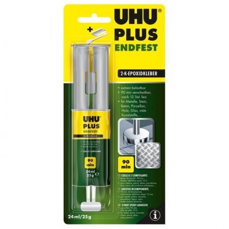 Zweikomponenten-Epoxydkleber UHU PLUS