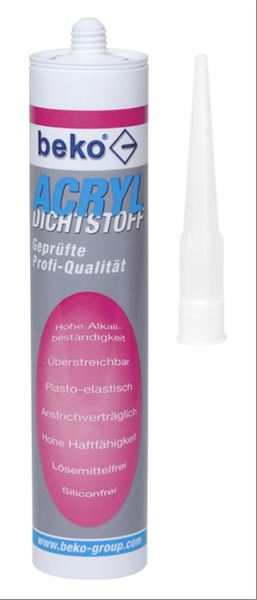 beko Acryl-Dichtstoff 310ml, grau
