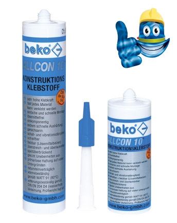 beko Konstruktionsklebstoff 310ml, beige