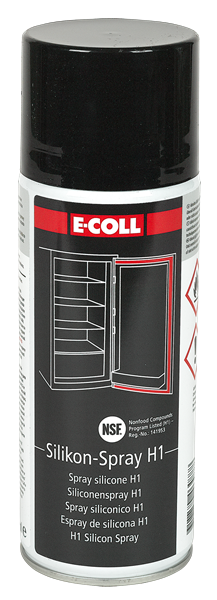 E-COLL Silikonspray bis ca. + 250°