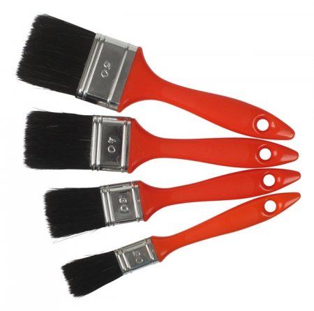 EBNAT 4-teiliges Lackierpinsel-Set