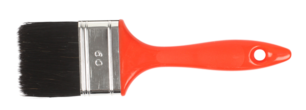 Ebnat Lackierpinsel mit schwarzen Borsten