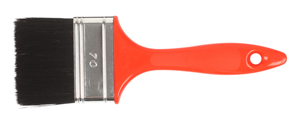 Ebnat Lackierpinsel mit schwarzen Borsten