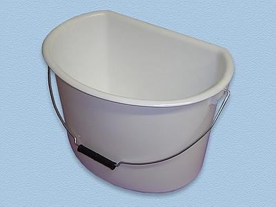 Farbeimer oval, Farbe weiss