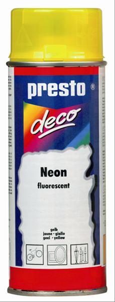 Presto Leuchtspray Neon fluorescent gelb
