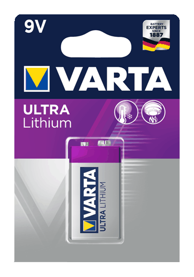 Varta Batterie Ultra Lithium 1x9V E-Block