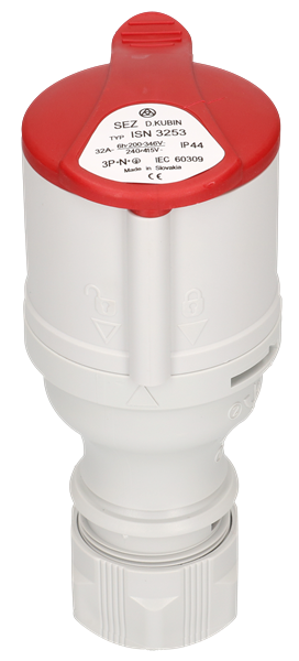 Industriekupplung CEE 32/5 IP44 400V