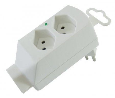 Mehrfachstecker weiss