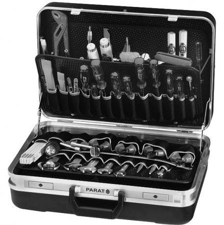 PARAT Schalenkoffer SILVER aus ABS-Kunststoff