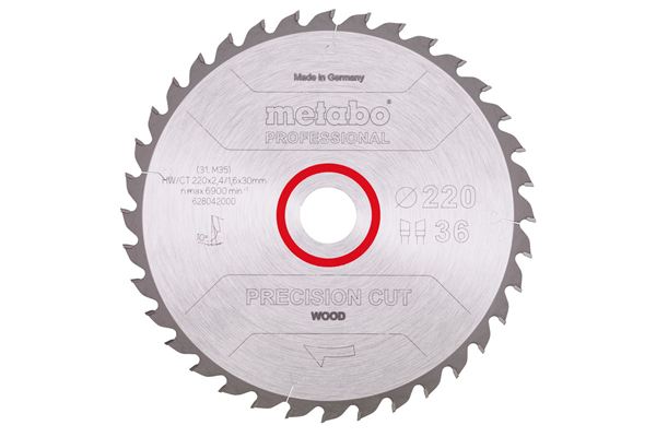 Metabo HM-Kreissägeblatt "precision cut"