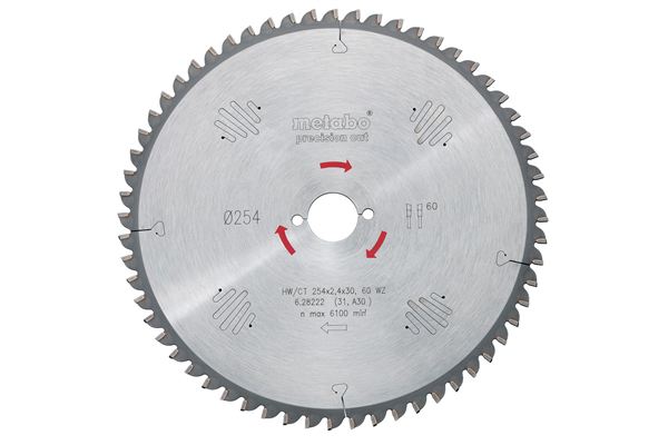 Metabo HM-Kreissägeblatt "precision cut"