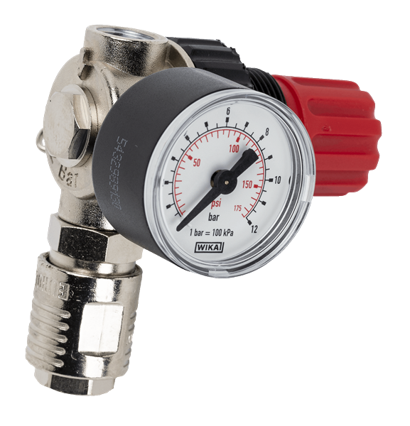 Druckreduzierventil mit Manometer Ø40mm