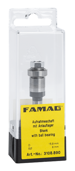 FAMAG Aufnahmeschaft mit Kugellager