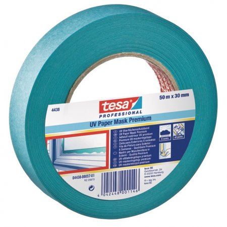 Abdeckband tesakrepp UV 04438 blau Profi
