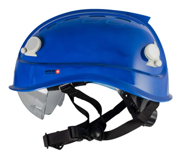 Artilux Schutzhelm aus ABS-Kunststoff, blau