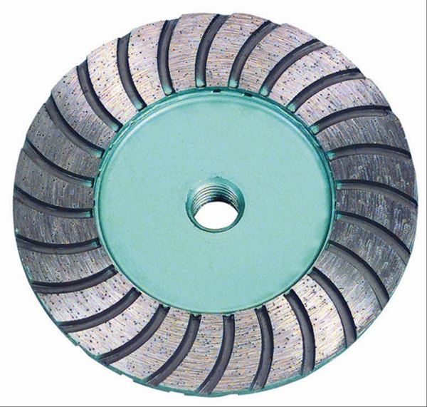 Diamant-Schleiftopf ohne Absauglöcher