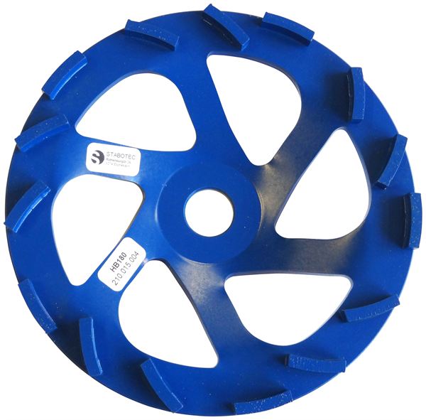 Diamant-Schleiftopf für hartes Material, blau