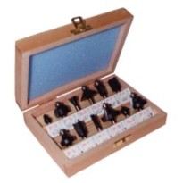 Dimar Oberfräsersatz 12-teilig, Schaft 8mm