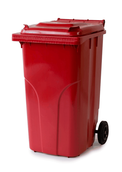 VERWO Kunststoffbehälter mit Deckel