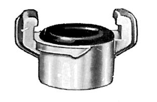 GEKA Schnellkupplung messing