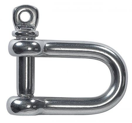 Schäkel gerade Form INOX mit Augbolzen