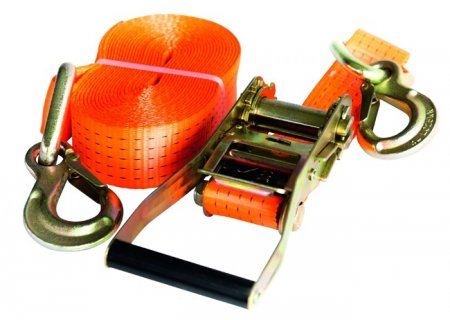 Meister Spanngurte mit Rätsche 2-teilig, 
mit Triangel-Karabinerhaken