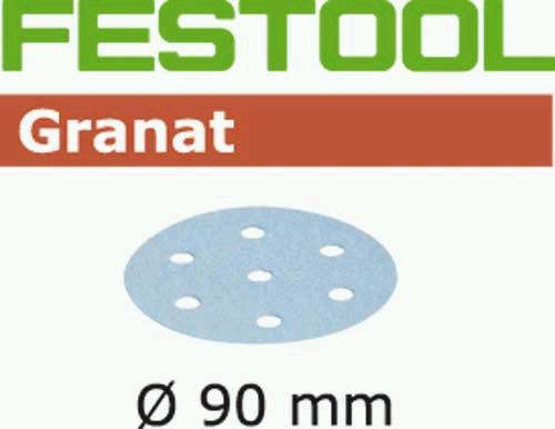 Festool Schleifscheibe Granat Ø 90mm K100