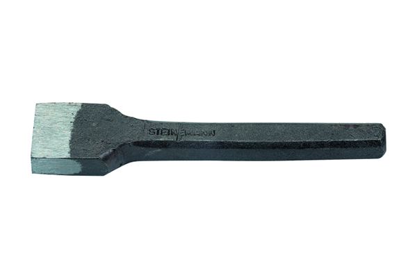 Steinrichtmeissel (Setzer) aus Spezialstahl
mit beidseitiger Schneide