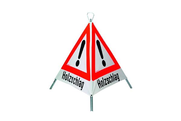 Triopan Faltsignal mit 3 Signeten "Jugendfeuerwehr