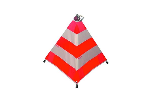 Warndreieck (Warnsignal) rot/weiss 45x45x45cm